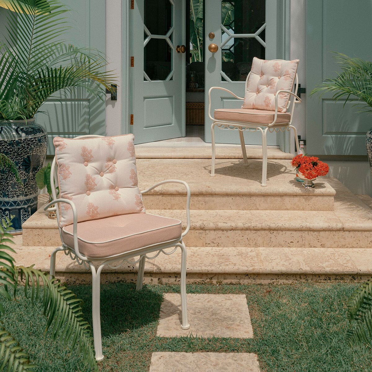 The Al Fresco Dining Chair & Cushion by Amanda Lindroth Al Fresco Dining Chair Kit B&P by Amanda Lindroth 