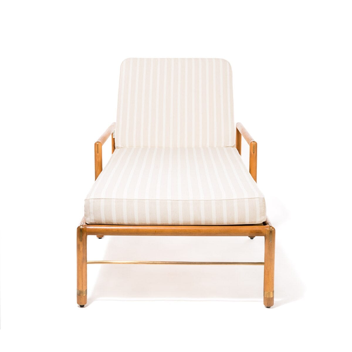 The Wes Sun Lounger - Frame - Teakwood Gold Wes Sun Lounger Business & Pleasure Co Aus 