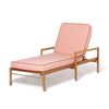 Swatch for Wes Sun Lounger Kit - Teakwood Gold & Rivie Pink