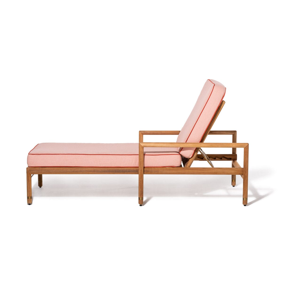 Wes Sun Lounger Kit - Teakwood Gold & Rivie Pink Wes Sun Lounger Kit Business & Pleasure Co Aus 