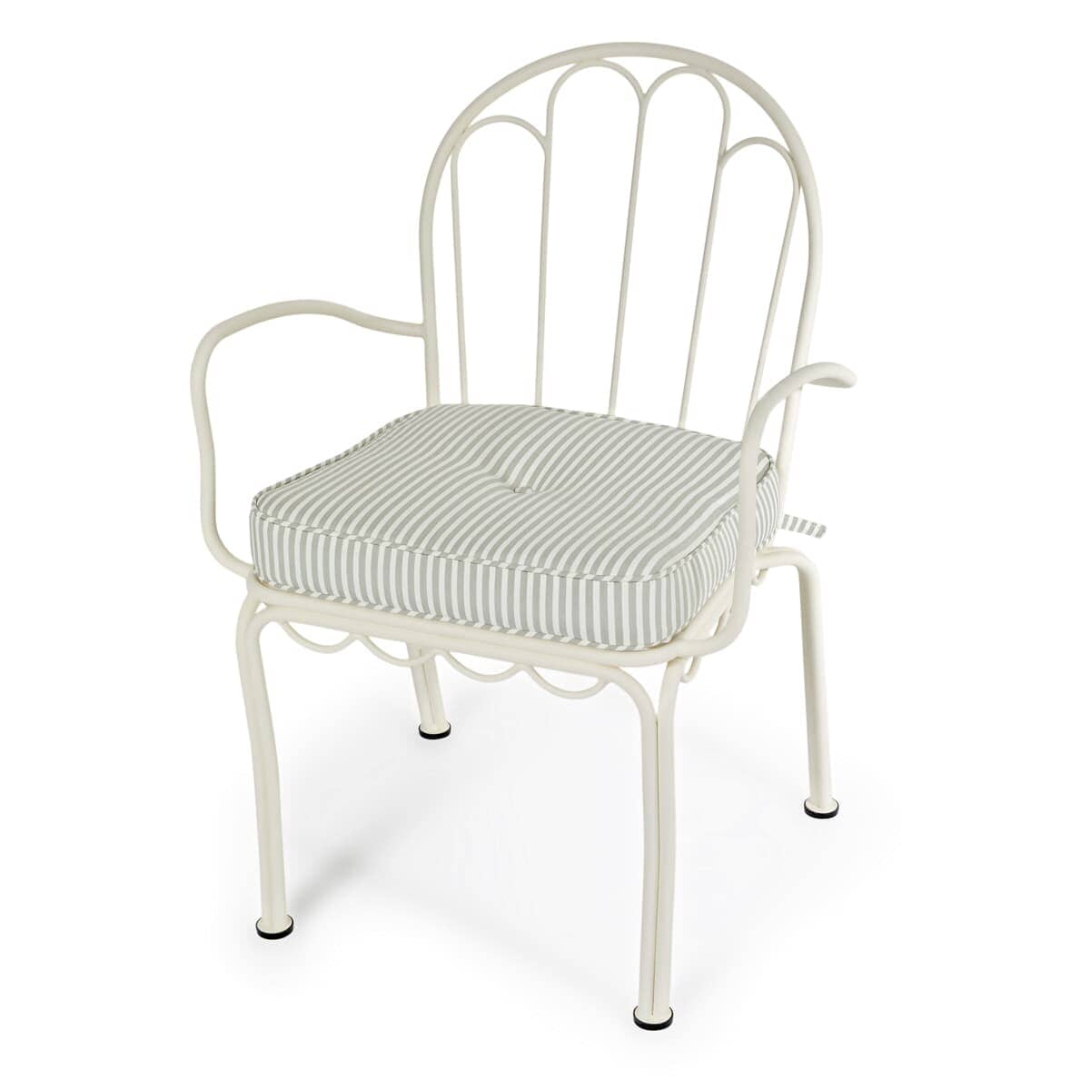 Studio image of laurens sage chair cushion