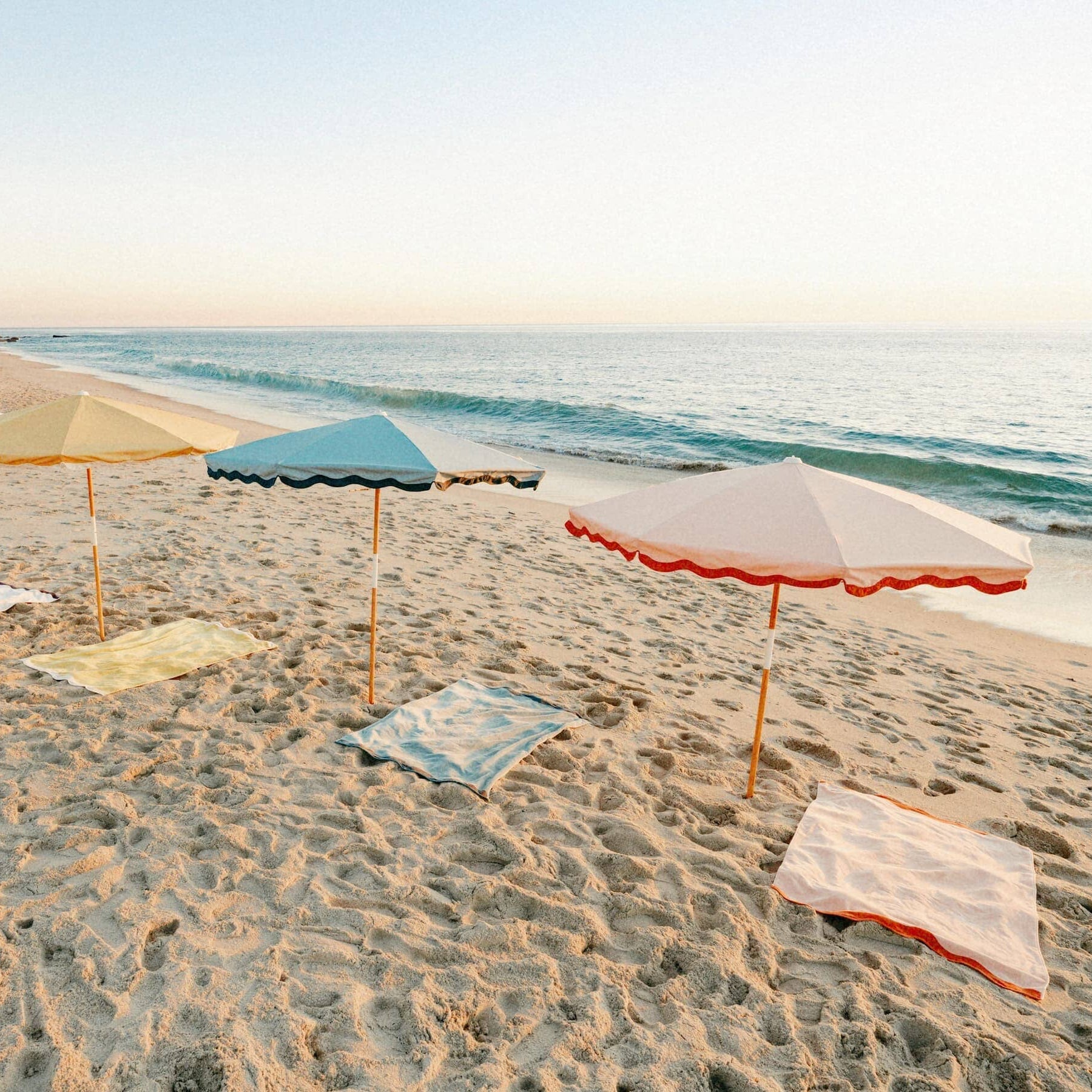 The Amalfi Umbrella - Rivie Pink Amalfi Umbrella Business & Pleasure Co Aus 