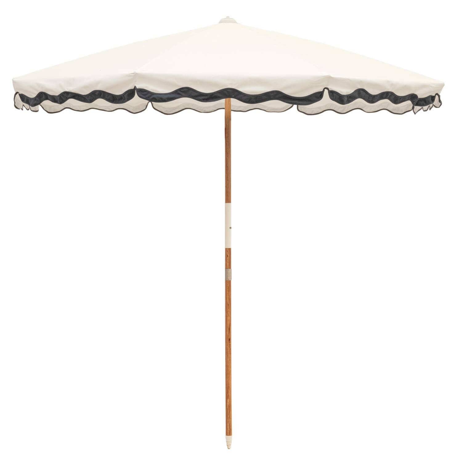 Studio image of riviera white amalfi umbrella