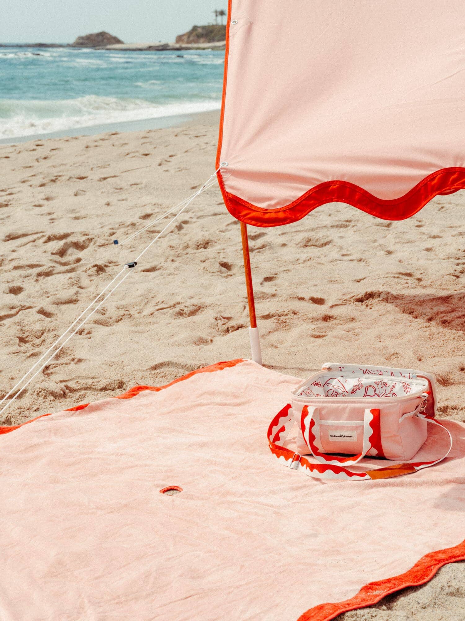 Pink beach online blanket