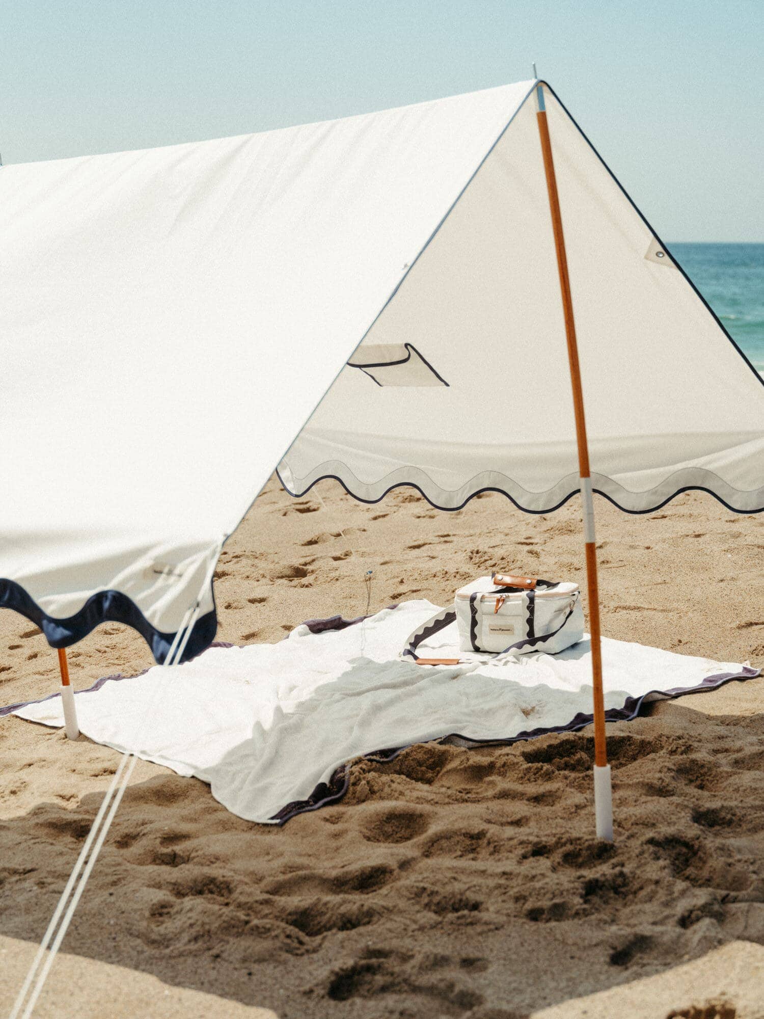 The Beach Blanket - Rivie White Beach Blanket Business & Pleasure Co Aus 