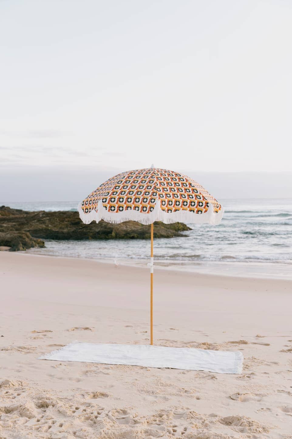 San christobel umbrella on the beach