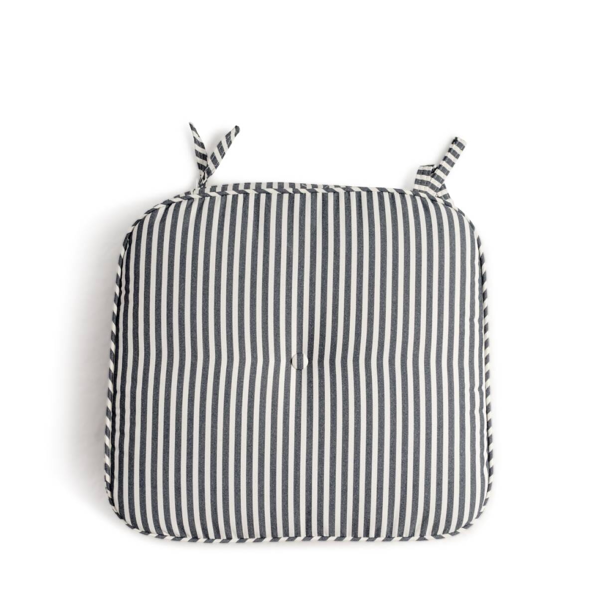 The Al Fresco Chair Cushion Lauren s Navy Stripe Business