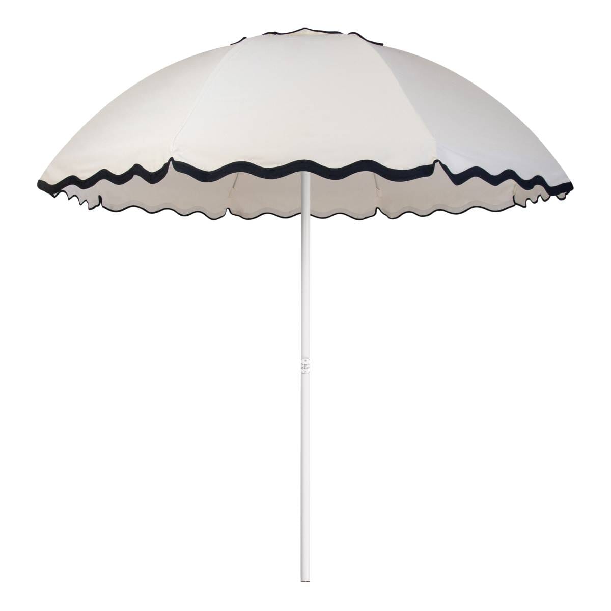 Studio image of rivie white patio umbrella