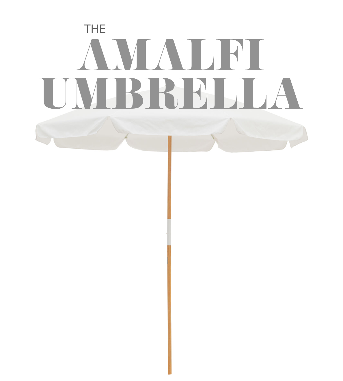 Video of amalfi umbrella set up