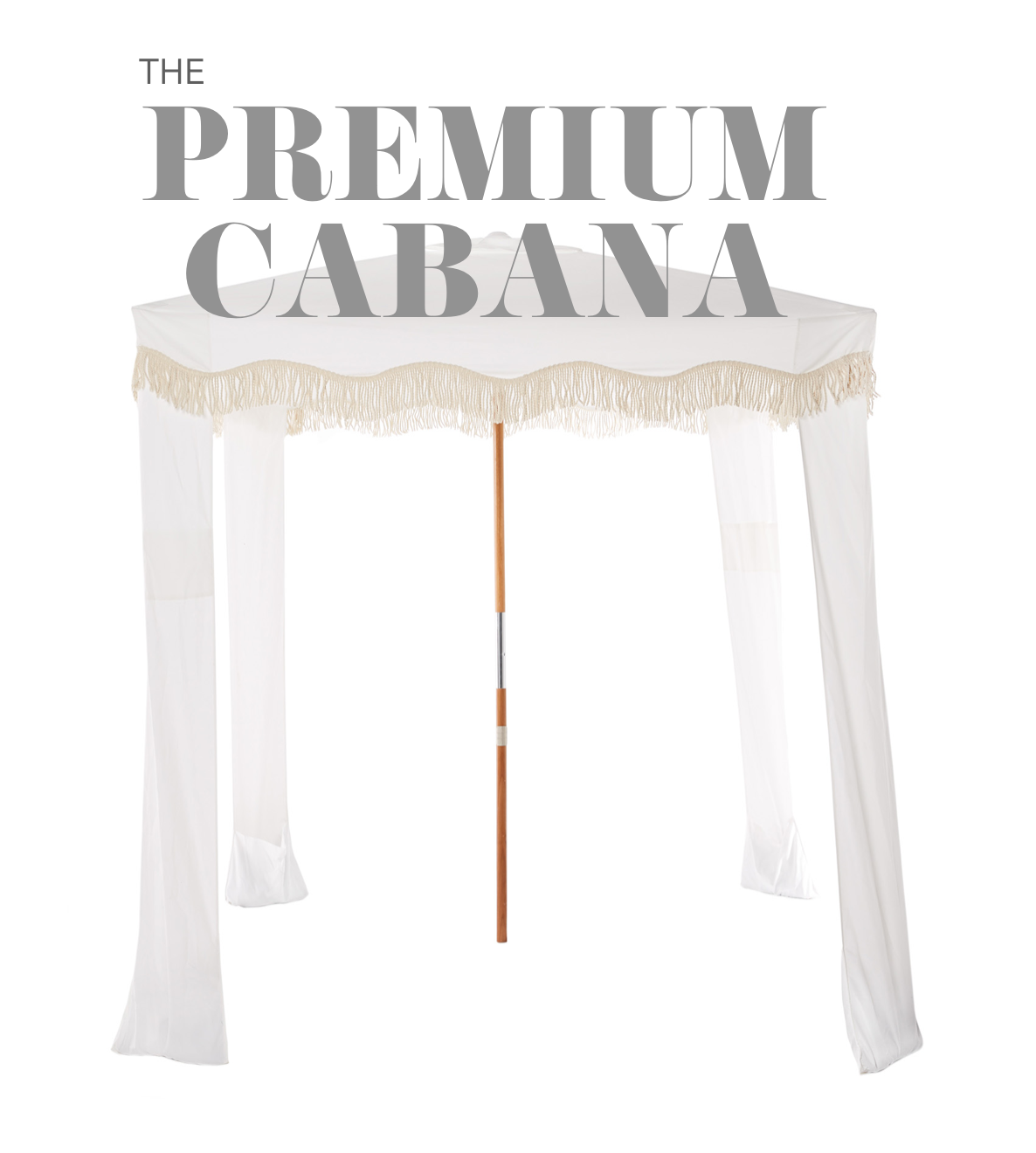 Video of premium cabana set up