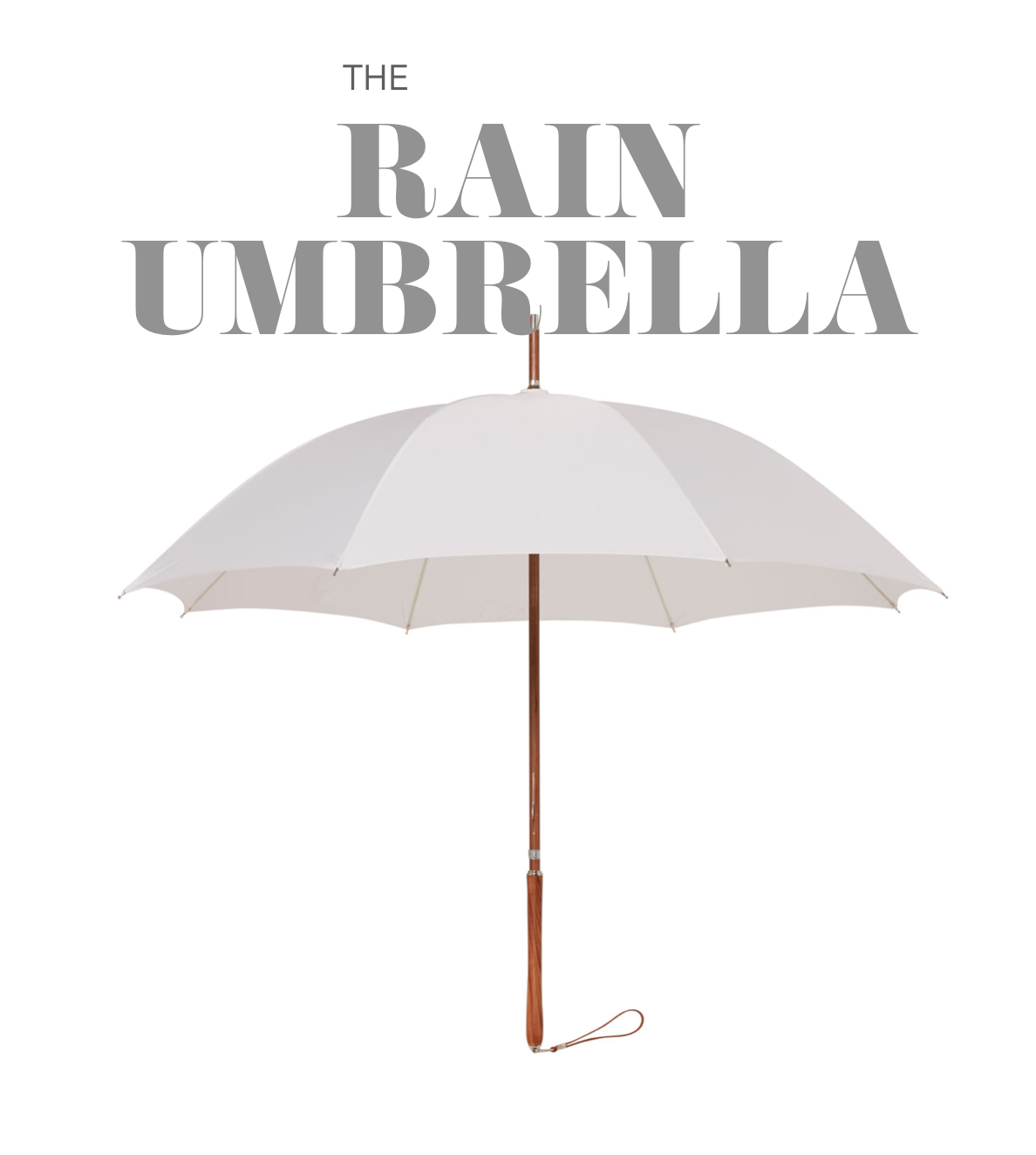 Video of rain umbrella
