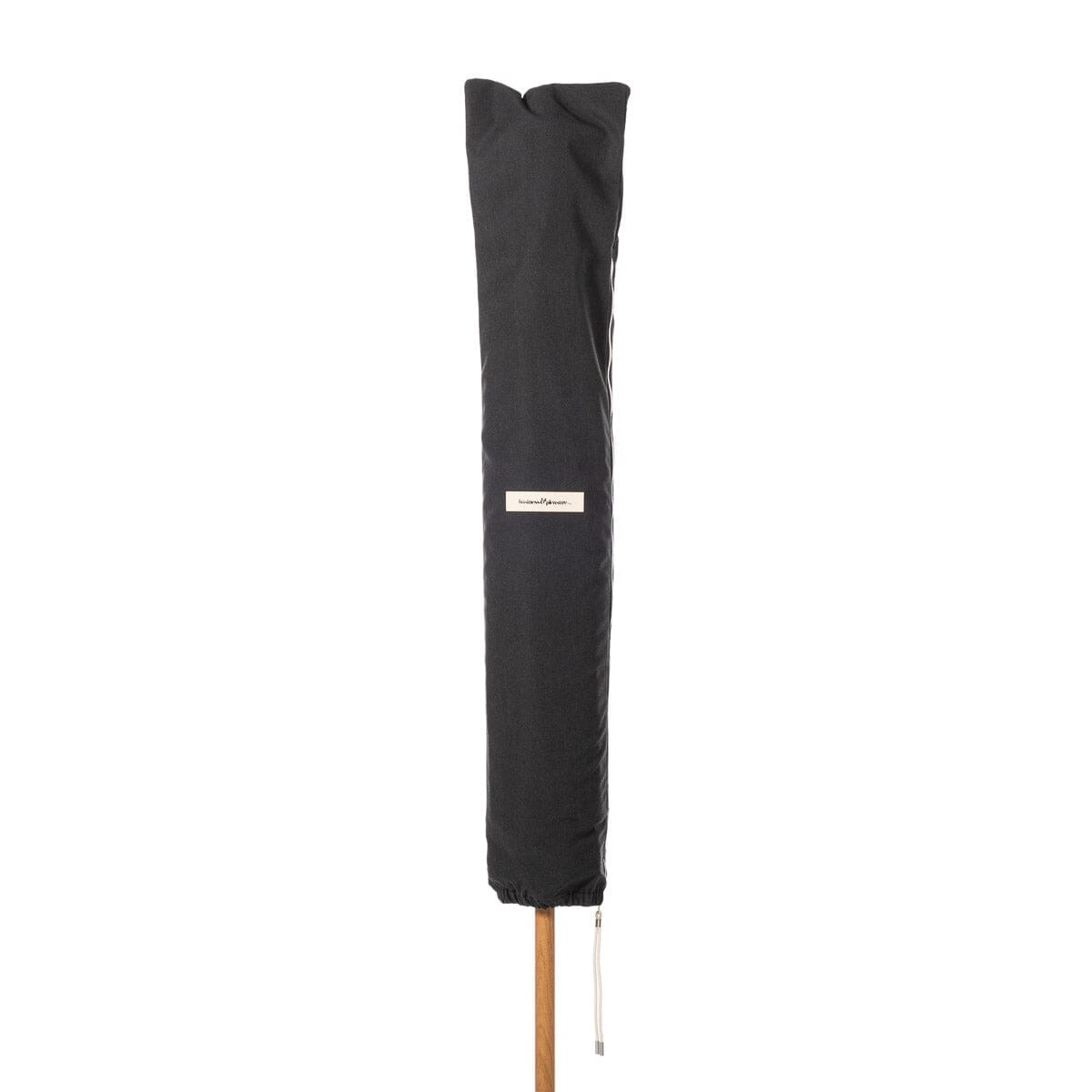Terrace Umbrella in Vintage Black | Transfer Teak Frame Terrace Umbrella Kit Business & Pleasure Co Aus 