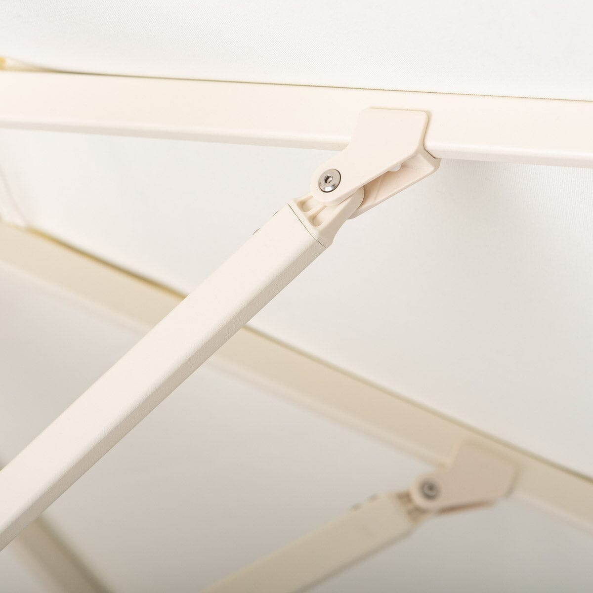 Terrace Umbrella in Rivie White | Antique White Frame Terrace Umbrella Kit Business & Pleasure Co Aus 
