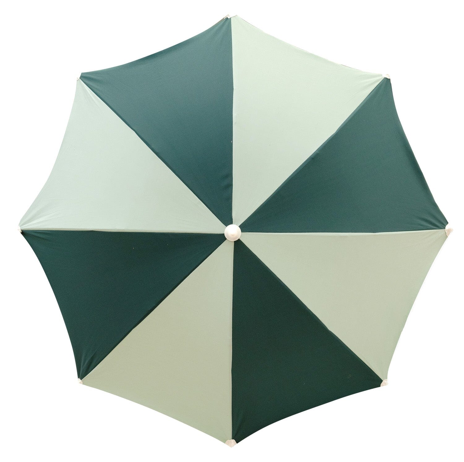 The Holiday Beach Umbrella - 70's Panel Green Holiday Umbrella Business & Pleasure Co 