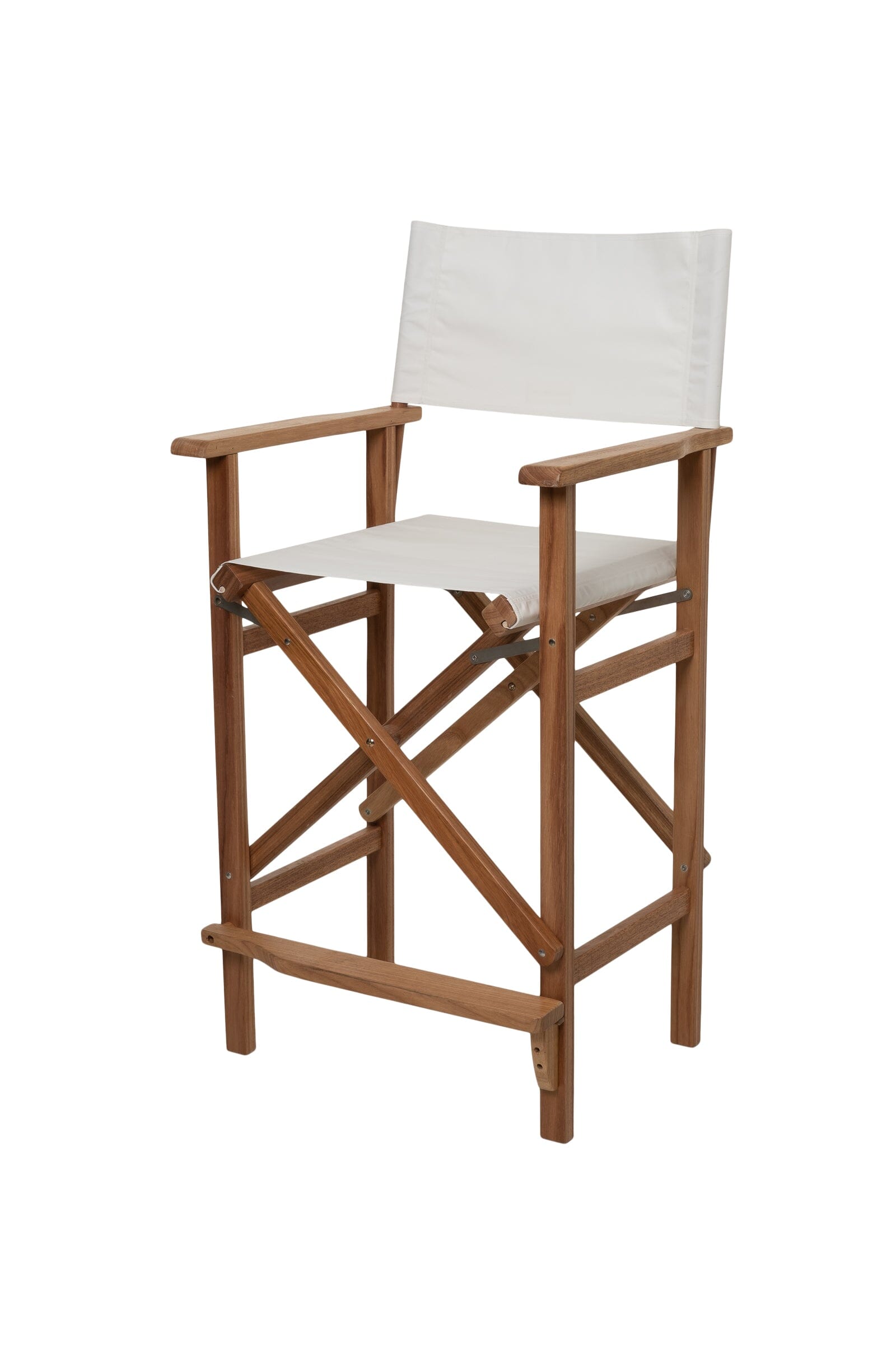The Directors Chair - Bar Height - Antique White