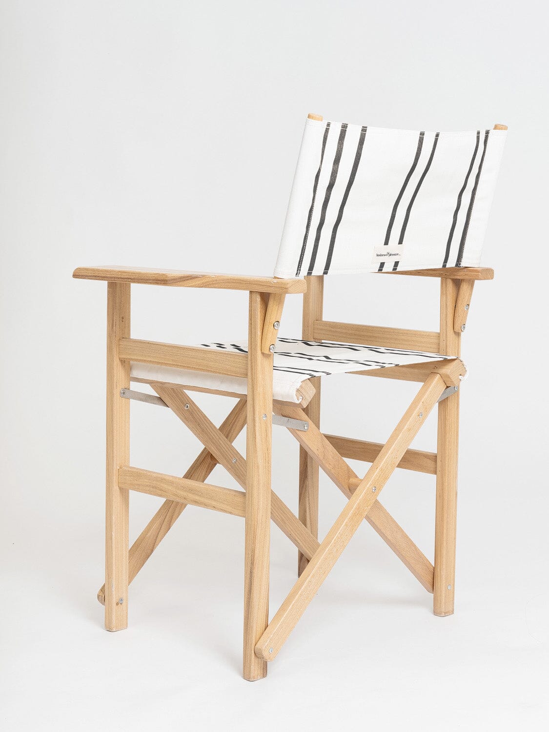 The Directors Chair - Table Height - Black Two Stripe