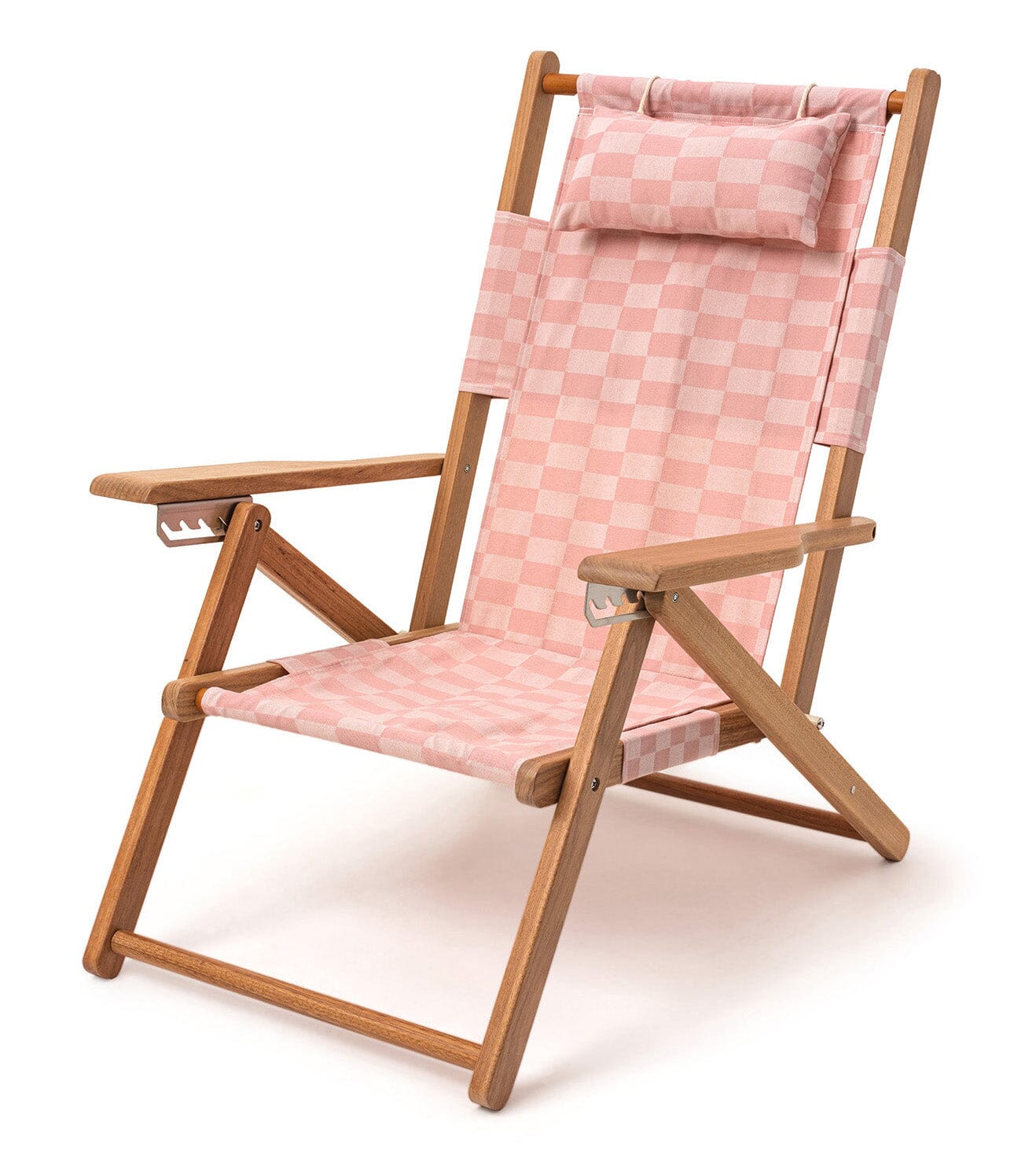 The Tommy Chair - Dusty Pink Check