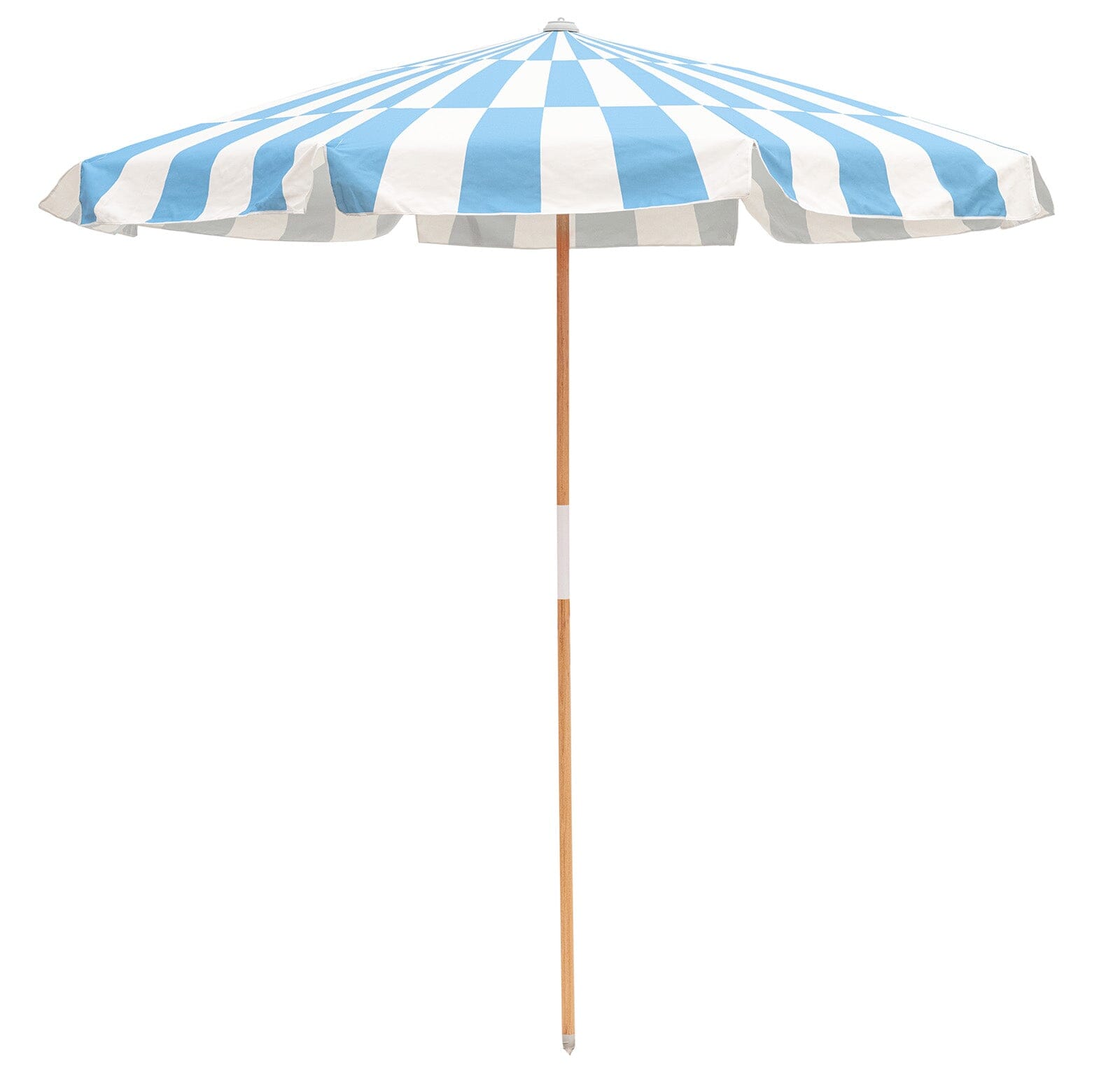 The Amalfi Umbrella - Classic Blue Spiral Amalfi Umbrella Business & Pleasure Co 