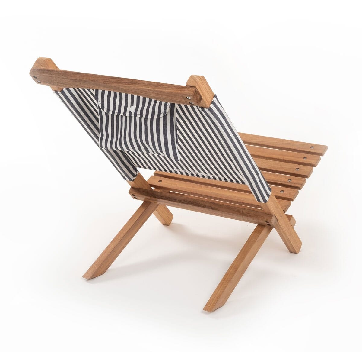 The 2-Piece Chair - Lauren's Navy Stripe 2-Piece Chair Business & Pleasure Co 
