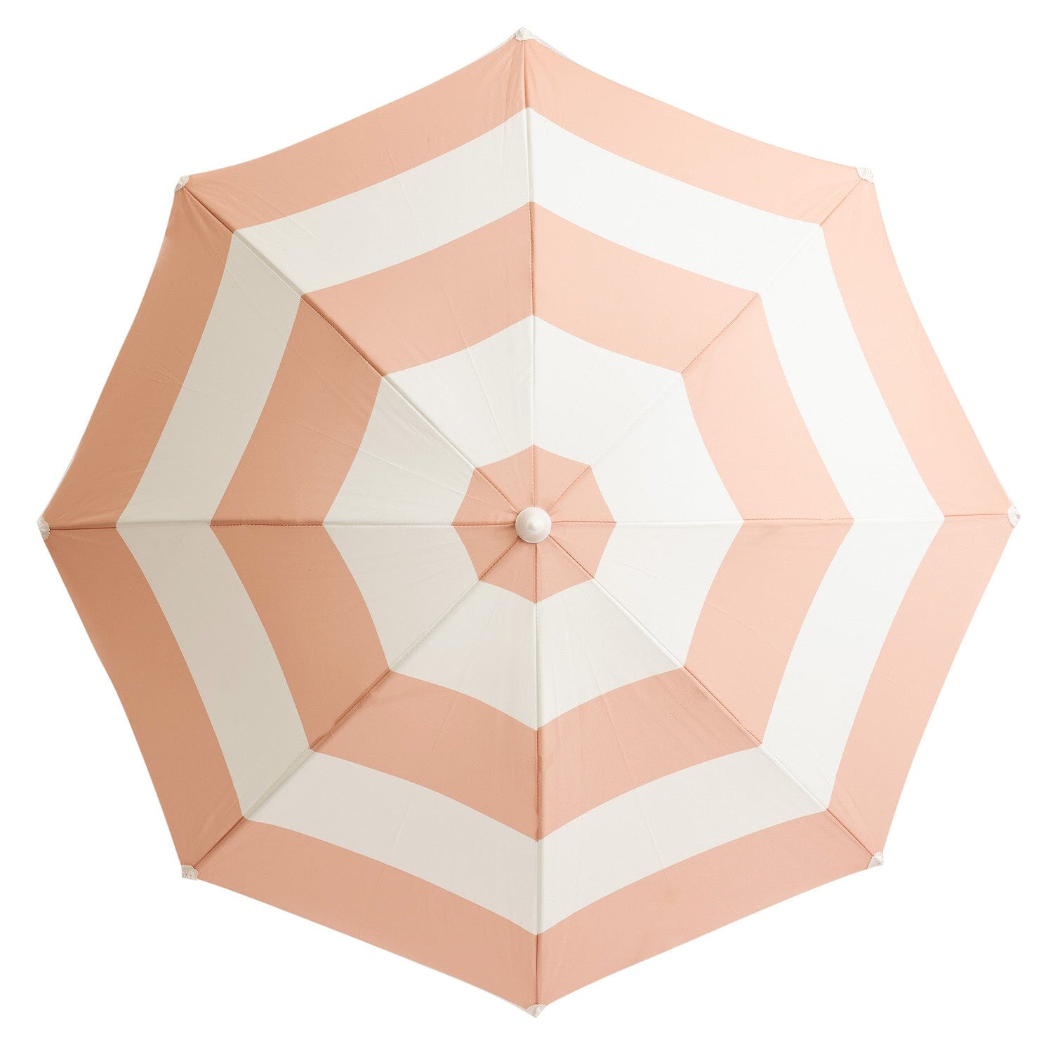 The Holiday Beach Umbrella - Pink Capri Stripe
