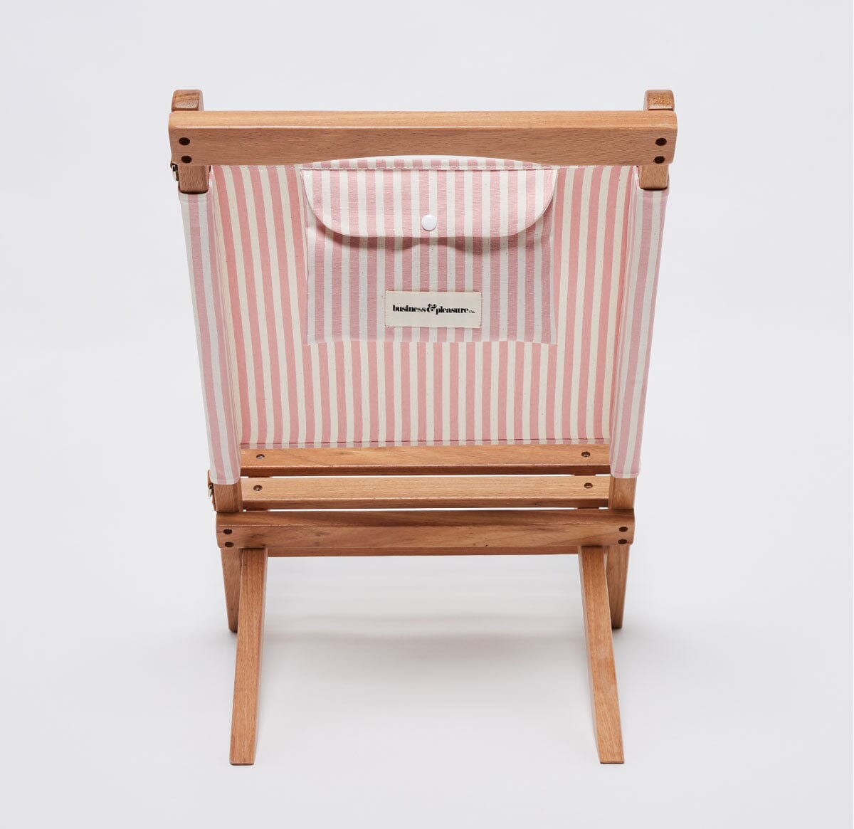 The 2-Piece Chair - Lauren's Stripe Pink 2-Piece Chair Business & Pleasure Co 