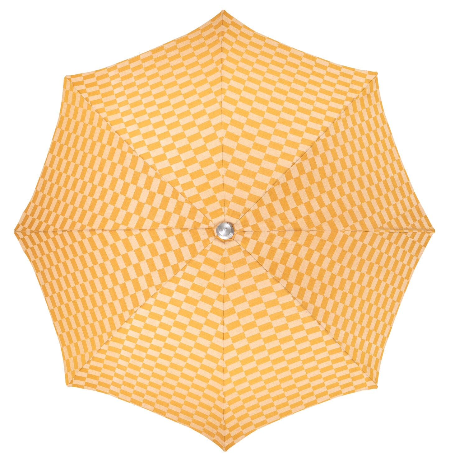 The Premium Beach Umbrella - Vintage Gold Check Premium Umbrella Business & Pleasure Co 